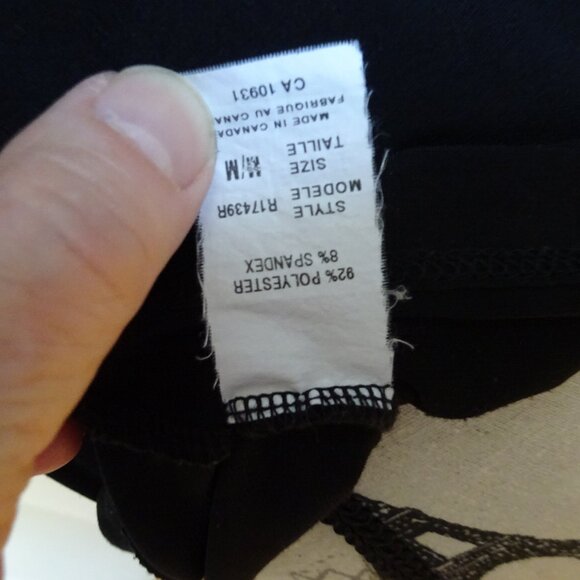 Black Blouse with ruffle - Picture 7 of 7